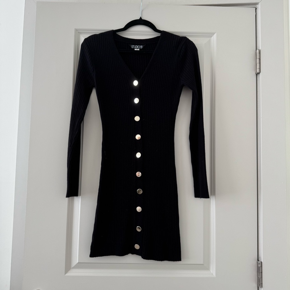 Long Sleeve Knit Dress